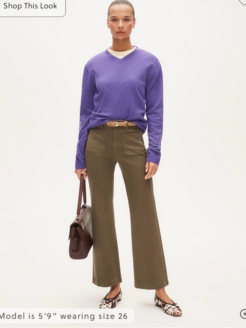 J. Crew Women’s Olive Chino Pants Size 26